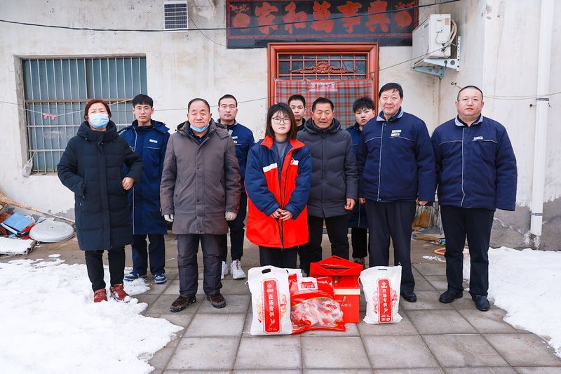 扶贫济困｜河南云顶国际新春慰问，大爱情深